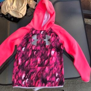 under armor pink hoodie